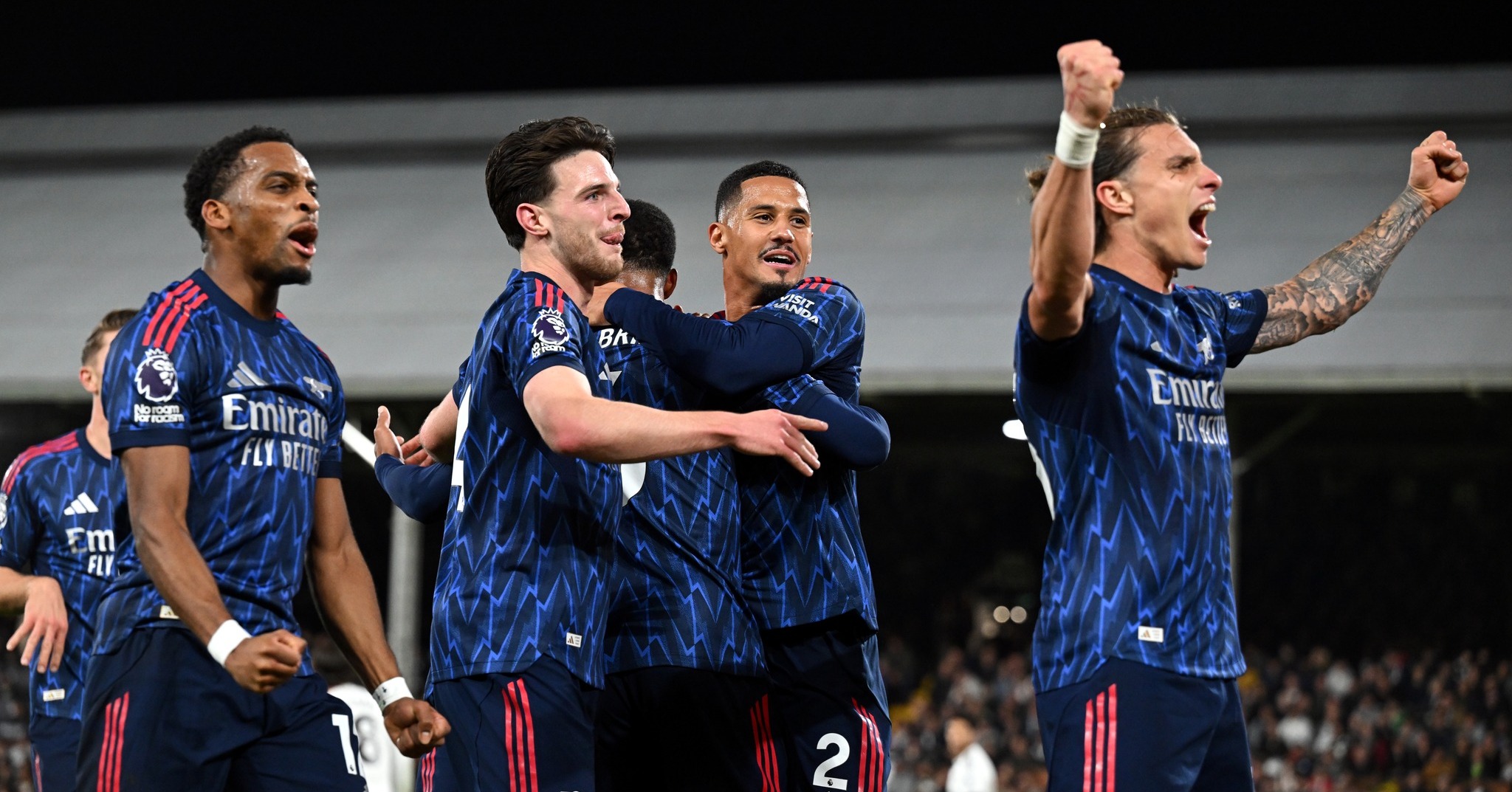 फुलहामलाई पराजित गर्दै आर्सनल प्रिमियर लिगको शीर्ष स्थानमा