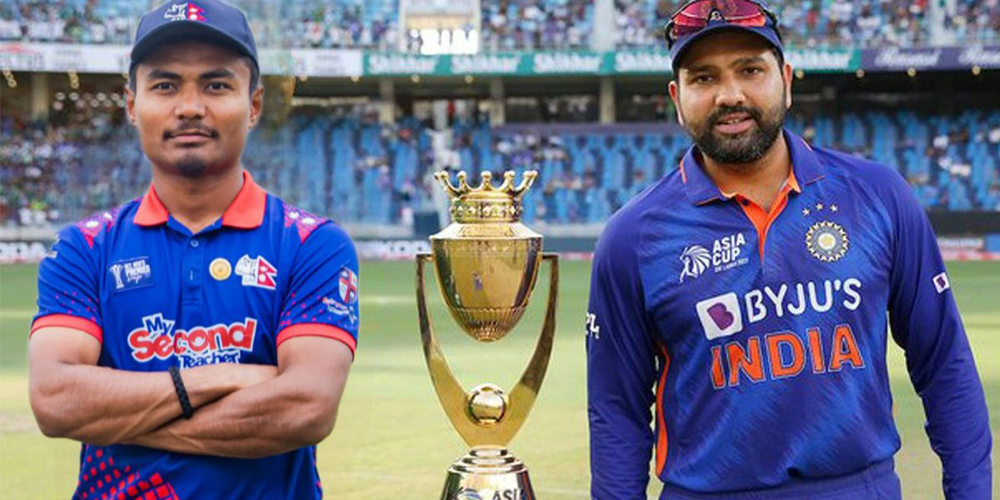 एसिया कप क्रिकेटः बलियो प्रतिद्वन्द्वी भारतको सामना गर्दै नेपाल