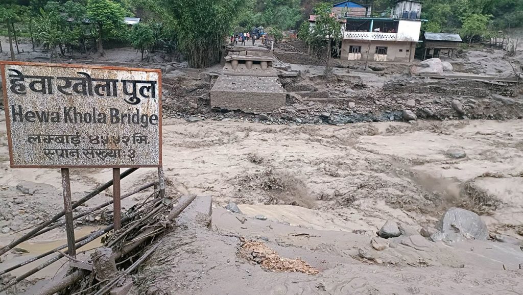 पूर्वी नेपालमा बाढी पहिरोका कारण जलविपद्युत् आयोजनामा मात्रै साढे ८ अर्बको क्षति